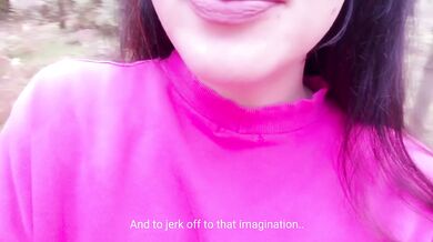 German girl fingers herself risky picnic joi caught in HD