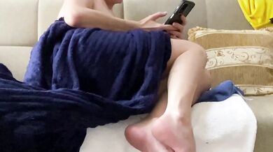 Asian wife gags on BBC cock while husband watches her choke