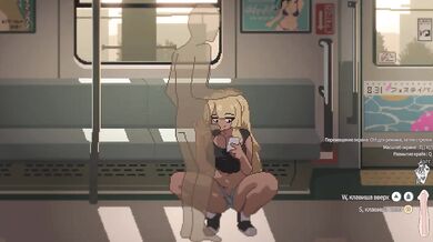 Train No 45 My Fellow Traveller Doomsucks While Getting Face Fucked
