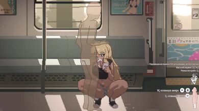 Train No 45 My Fellow Traveller Doomsucks While Getting Face Fucked