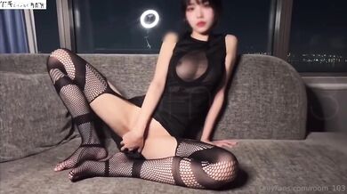 G-cup shame play and squirt in highrise hotel while watched next door Japanese amateur full video