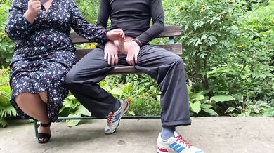 Curvy stepmom wrecked me in public leaving a huge cumshot all over the street