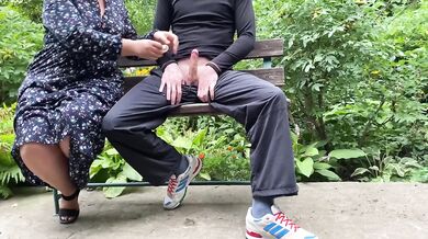Curvy stepmom wrecked me in public leaving a huge cumshot all over the street
