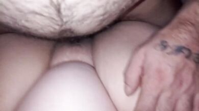 Amateur wife gets uncut raw fucked til she drips