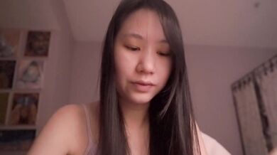 Getting dirty with her cheating wife ASMR Asian solo cum