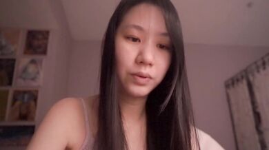 Getting dirty with her cheating wife ASMR Asian solo cum