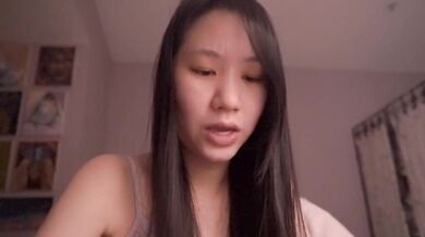 Getting dirty with her cheating wife ASMR Asian solo cum
