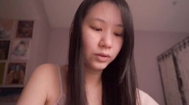 Getting dirty with her cheating wife ASMR Asian solo cum