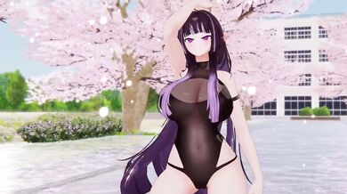 KPop Feel Special Nude MMD Hentai Elf VTuber Strip Dance