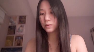 Cute Asian Girl's Sorrowful ASMR Gushes Choked Sobs