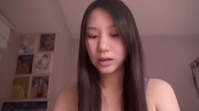 Cute Asian Girl's Sorrowful ASMR Gushes Choked Sobs