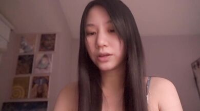 Cute Asian Girl's Sorrowful ASMR Gushes Choked Sobs