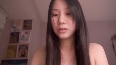 Cute Asian Girl's Sorrowful ASMR Gushes Choked Sobs