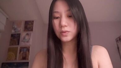 Cute Asian Girl's Sorrowful ASMR Gushes Choked Sobs