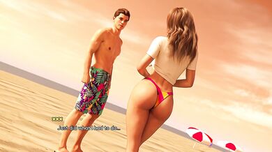 Getting Intimate 43 raw PC gameplay big tits brunette cartoon cum