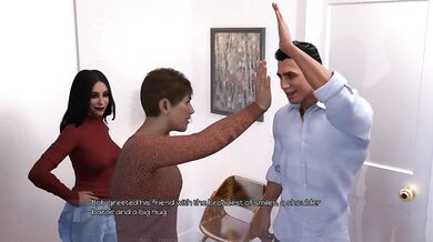 Hot wife gets choked by her cuck hubby and his friend during gaming then destroyed by episode 12
