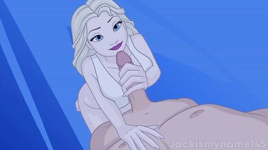 Elsa The Ice Queen Gets Rawdogged And Creamed In The Park After Dark