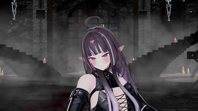 Elf VTuber’s nude dance in MMD get wrecked hentai
