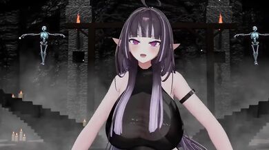 Elf VTuber’s nude dance in MMD get wrecked hentai