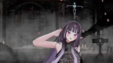 Elf VTuber’s nude dance in MMD get wrecked hentai