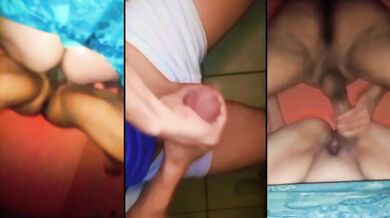 Hot milf destroys her husband with BBC and cumshots compilation