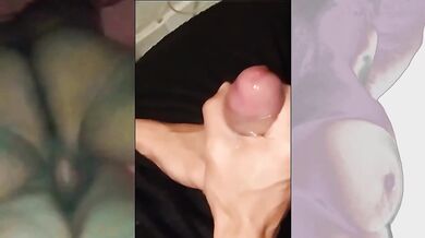 Hot milf destroys her husband with BBC and cumshots compilation