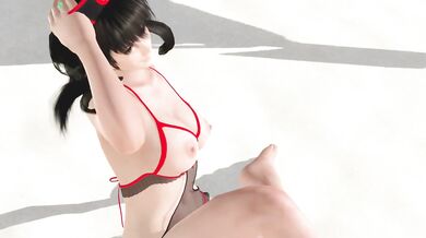 Hitomi Destroyed in Various Outfits Nude Mod Fanservice Babe