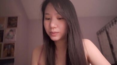 Cute Asian Good Girl ASMR Solo Squirting Slurps