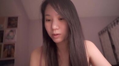Cute Asian Good Girl ASMR Solo Squirting Slurps