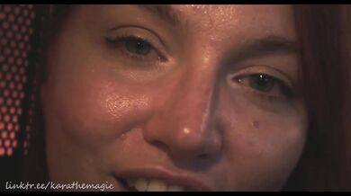 ASMR dirty talk face close up her pleasure destroyed