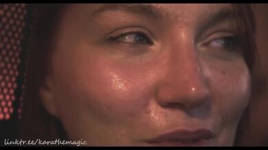 ASMR dirty talk face close up her pleasure destroyed