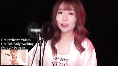 Hot neighbor girl’s wet ear massage ruined by filthy roleplay