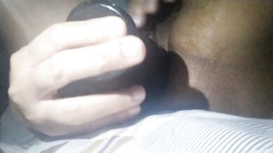 Testing my new dildo ruined with gushing cum