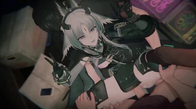 Arknights Endfield's Corrupted Arcane Threesome POV DP Creampie