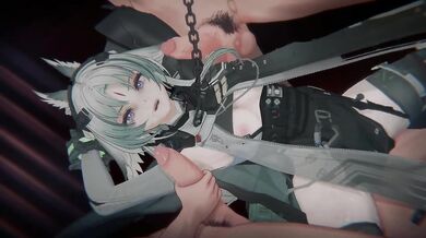 Arknights Endfield's Corrupted Arcane Threesome POV DP Creampie