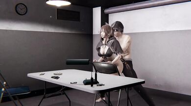 Shaula gets destroyed in the chair raw hentai 3D