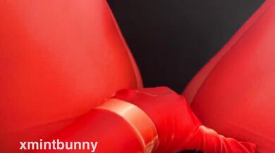 Asuka the tease fingering her pussy raw till cum drips down her thighs