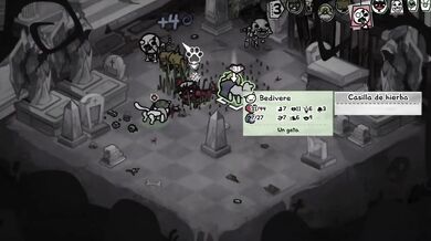 Hot kittens get destroyed by Dybbuk's giant cock in Mewgenics gameplay