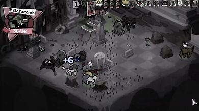 Hot kittens get destroyed by Dybbuk's giant cock in Mewgenics gameplay