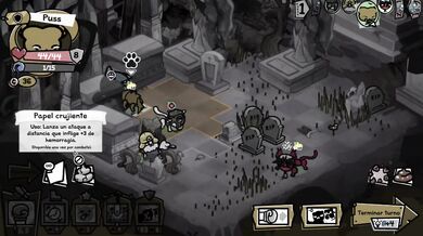 Hot kittens get destroyed by Dybbuk's giant cock in Mewgenics gameplay