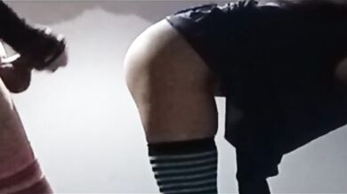 Crossdresser sissy fucks ama de casa madura morning sex rough anal