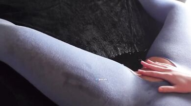 Steamy POV Pantyhose Squirt Solo British Girl Drips Wet