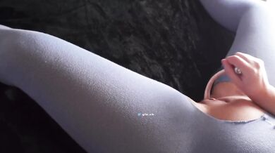 Steamy POV Pantyhose Squirt Solo British Girl Drips Wet