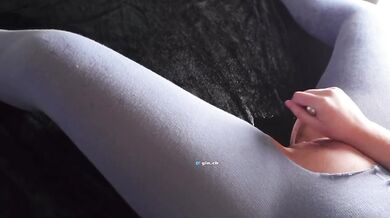 Steamy POV Pantyhose Squirt Solo British Girl Drips Wet
