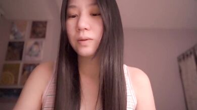 Married cutie gets destroyed ASMR cumshot shower solo