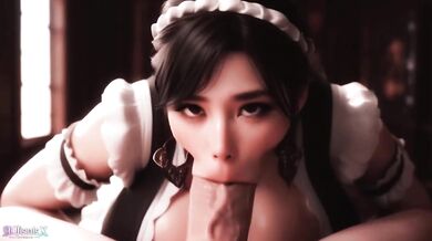 Asian Maids Get Destroyed in 4K AI Blowjob POV
