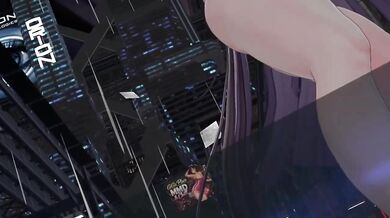 BAE Elf VTuber Stripped Bare in Nude MMD Hentai Cosplay
