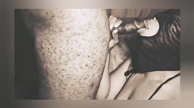 She Sucks It So Good deep throated black oral sex best blowjob