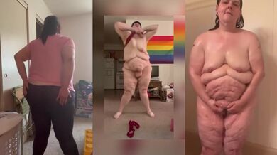 BBW squirt shower sex toys compilation milf masturbation