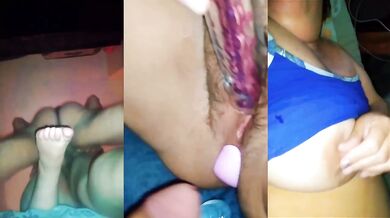 Hot milf cuckold creampie compilation her big ass takes big cock raw homemade